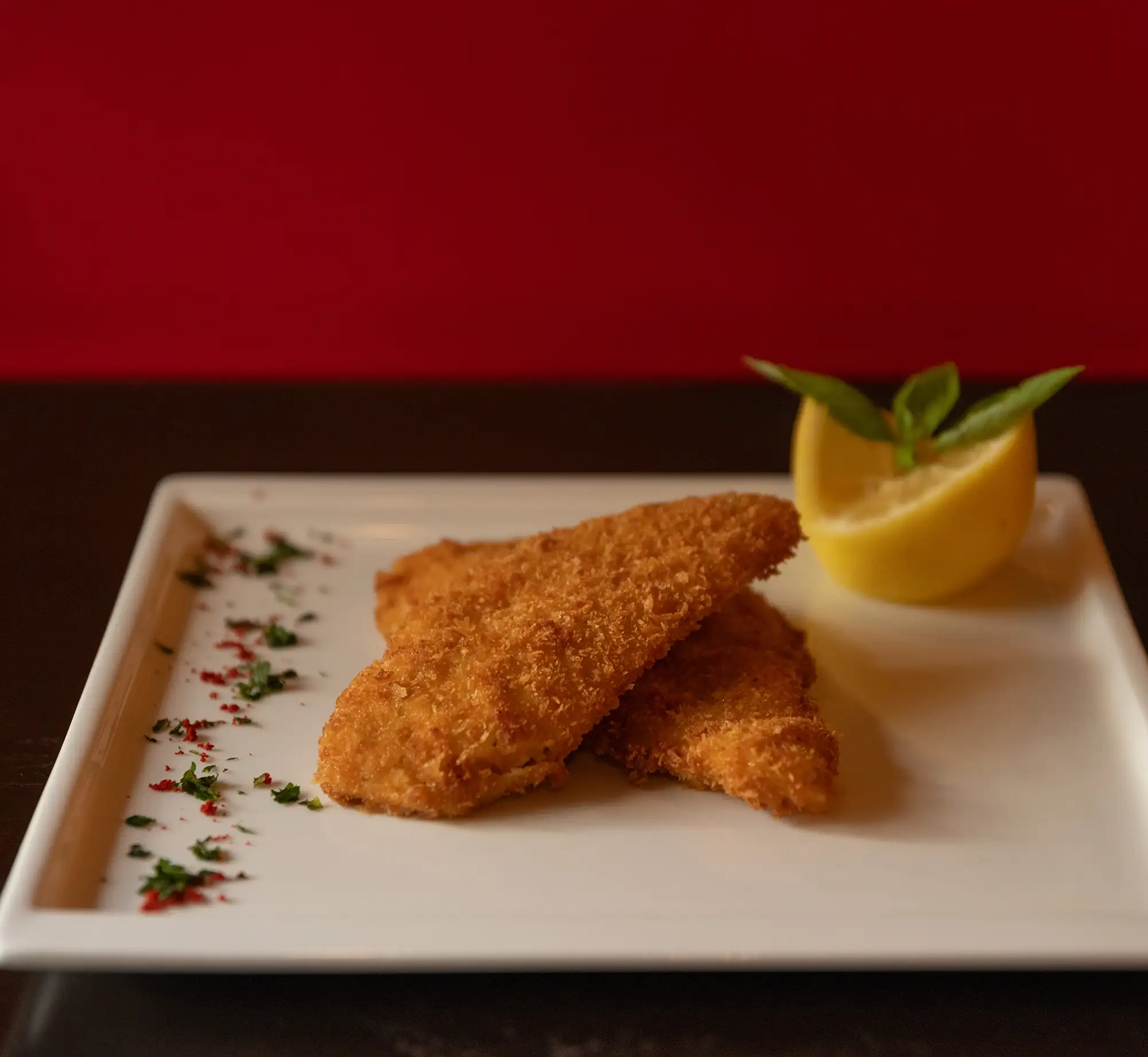 Escalope milanaise  de poulet